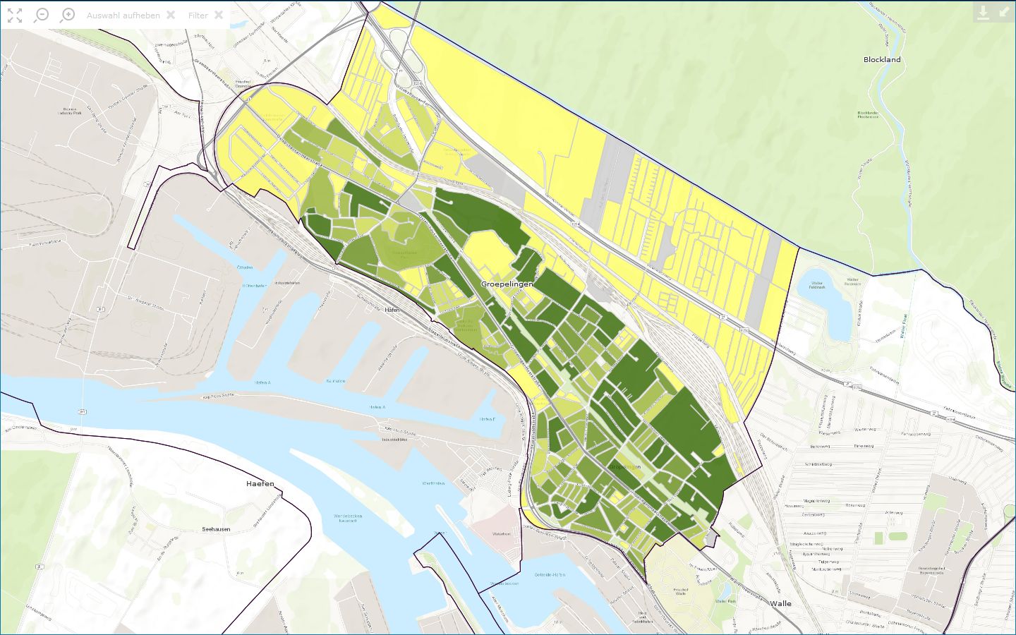 Bevölkerungsverteilung 2015