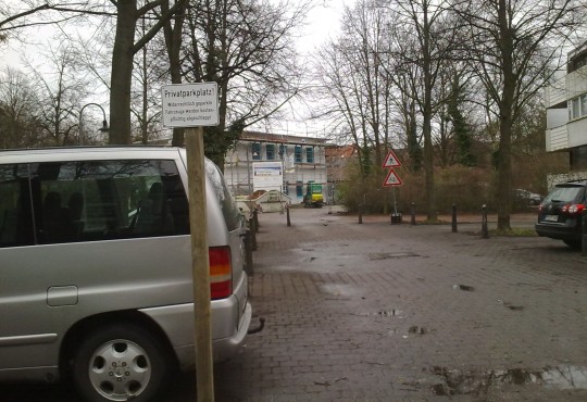 Parkplatz Dreieck Pastorenweg