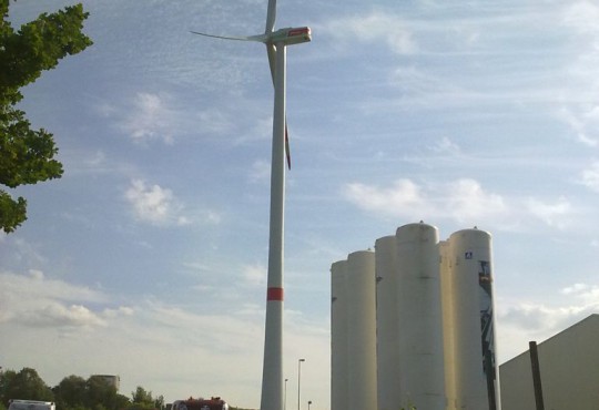 Windkraftanlage Riespot Fa. Nehlsen